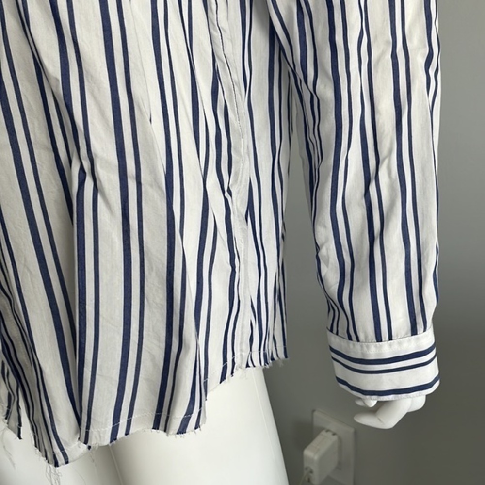 The Kooples long sleeve striped button down shirt - Picture 3 of 9